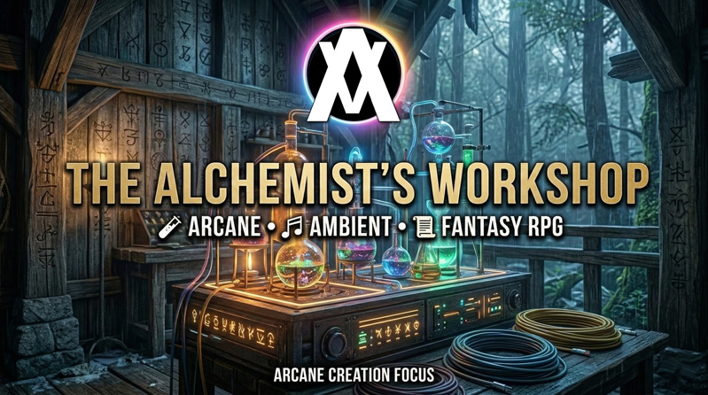 Alchemist’s Laboratory Ambience | Mystic Focus Music